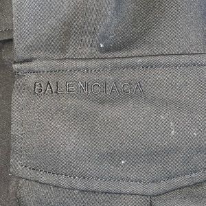 Balenciaga cargo pants all black